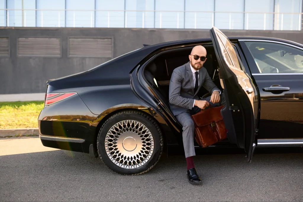 chauffeurs car