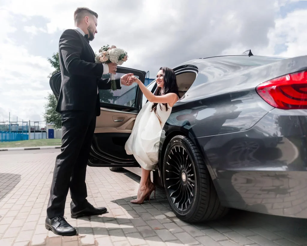 wedding car for hire near me