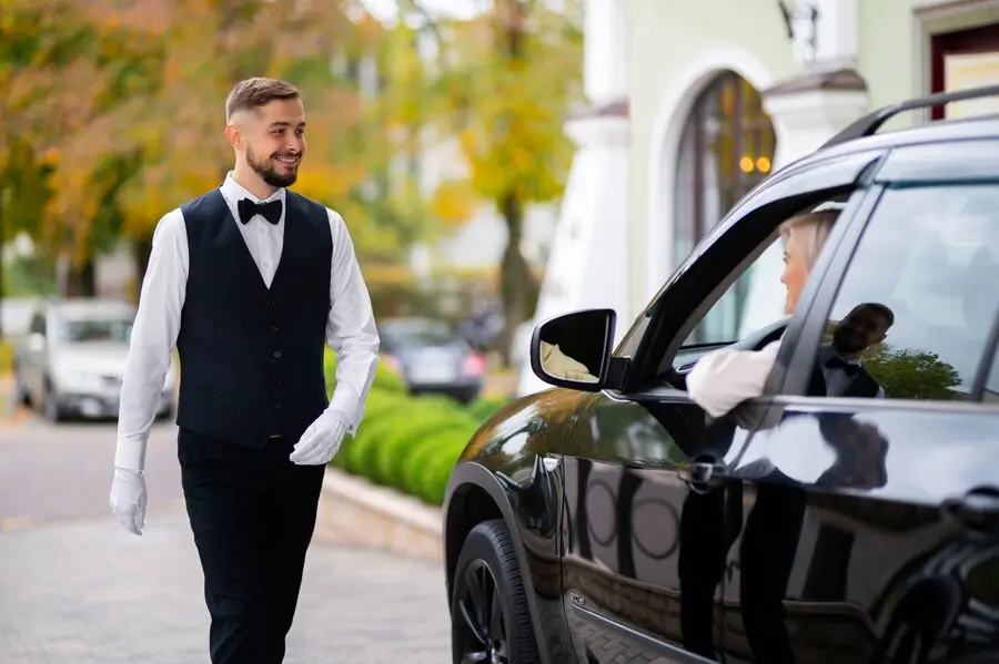 chauffeurs car
