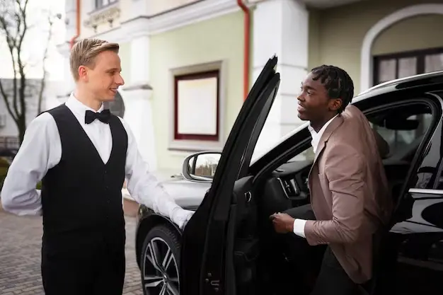 car with driver for hire