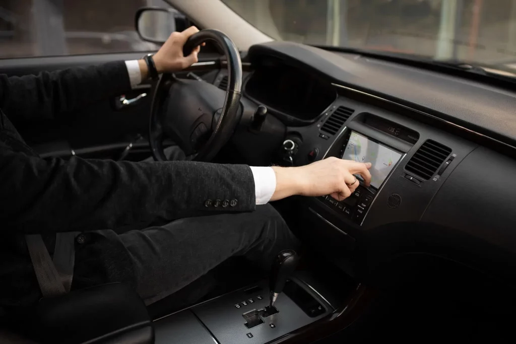 chauffeurs car
