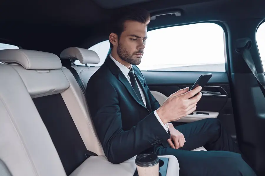 car with driver for hire