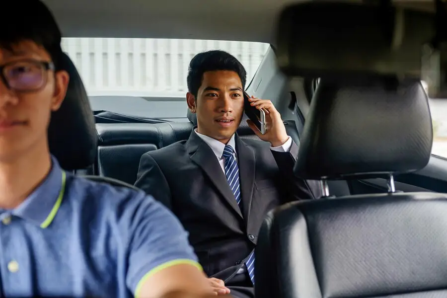 chauffeurs car